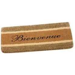 ID MAT - Paillasson Coco Bienvenue - 45 X 75 Cm