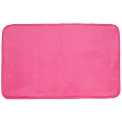 Atmosphera - Tapis En Velours Rose 50 X 80 Cm - Rose