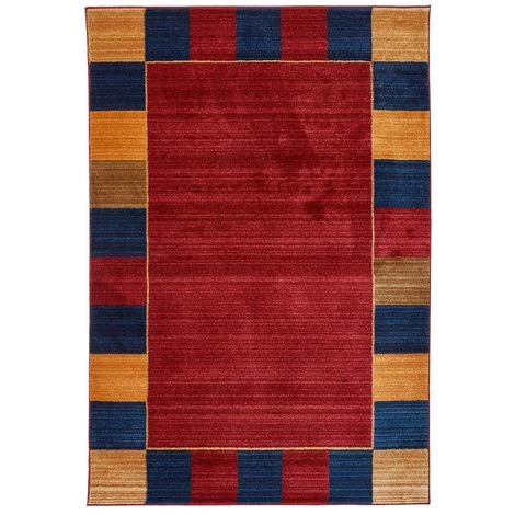 UNAMOURDETAPIS Tapis Salon 80x350 Cm Rectangulaire CHOBAY 6 Rouge Couloir Adapté Au Chauffage Par Le Sol - Rouge 2 UNAMOURDETAPIS Tapis Salon 80x350 Cm Rectangulaire CHOBAY 6 Rouge Couloir Adapté Au Chauffage Par Le Sol - Rouge – Image 2