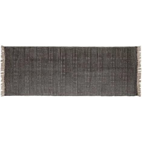 AUBRY GASPARD Tapis De Couloir 180cm Gris - Gris 1 AUBRY GASPARD Tapis De Couloir 180cm Gris - Gris