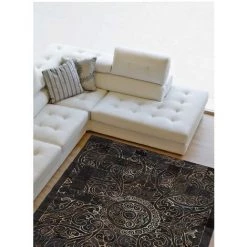 UNAMOURDETAPIS Tapis Kilim 80x150 Cm Rectangulaire OLDEN Gris Chambre Assemblé Cousu à La Main - Gris 9 UNAMOURDETAPIS Tapis Kilim 80x150 Cm Rectangulaire OLDEN Gris Chambre Assemblé Cousu à La Main - Gris -Tapis et paillasson Soldes 9307026 5