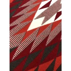 UNAMOURDETAPIS Tapis Salon 60x110 Cm Rectangulaire BC APACHE Rouge Entrée Adapté Au Chauffage Par Le Sol - Rouge -Tapis et paillasson Soldes 9345603 3
