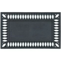 MY MAT Support Caoutchouc Pour Paillasson 53 X 23 Cm Noir - Noir