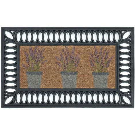 MY MAT Support Caoutchouc Pour Paillasson 53 X 23 Cm Noir - Noir 2 MY MAT Support Caoutchouc Pour Paillasson 53 X 23 Cm Noir - Noir – Image 2