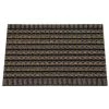 ID MAT - Tapis Grattant Solido - 40x60 Cm - Marron Moucheté Beige