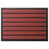ID MAT - Tapis Combi Absorbant Grattant Rouge - 40 X 60 Cm