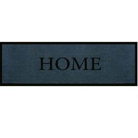 Tapis Anti-poussière Rectangulaire En Polyamide Gris Profond "Home" - Dim : 40 X 120 Xm- PEGANE - 1 Tapis Anti-poussière Rectangulaire En Polyamide Gris Profond "Home" - Dim : 40 X 120 Xm- PEGANE -