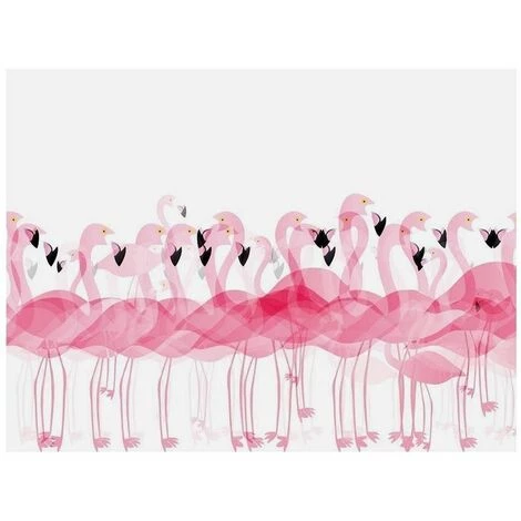 MATTEO Set De Table En Vinyle Flamants Roses Unitaire Rose - Rose 1 MATTEO Set De Table En Vinyle Flamants Roses Unitaire Rose - Rose