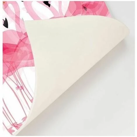 MATTEO Set De Table En Vinyle Flamants Roses Unitaire Rose - Rose 3 MATTEO Set De Table En Vinyle Flamants Roses Unitaire Rose - Rose – Image 3