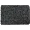 JE CHERCHE UNE IDEE Tapis Ultra Absorbant Et Antidérapant 40 X 60 Cm Noir - Noir